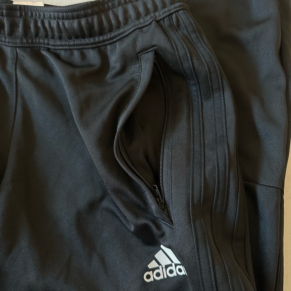 Adidas Climacool Solid Black Athletic Jogger Pant… - image 6